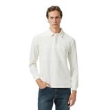 Nautica Erkek Krem Classic Fit Uzun Kollu Polo Yaka T-Shirt-K57307T.1MA XL