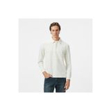Nautica Erkek Krem Classic Fit Uzun Kollu Polo Yaka T-Shirt