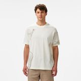 Nautica Erkek Krem Regular Fit Baskılı T-Shirt - 1MA-Krem