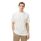 Nautica Erkek Krem Regular Fit Çizgili T-Shirt-V55326T.1MA M