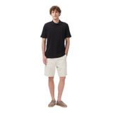 Nautica Erkek Krem Regular Fit Keten Şort-B65233T.1SL 38