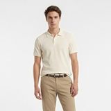 Nautica Erkek Krem Slim Fit Polo Yaka T-Shirt K65302T.1MA - 1MA-Krem - XL