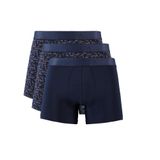 Nautıca Erkek Lacivert 3'lü Boxer X15308T.4NV - S