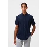 Nautica Erkek Lacivert Classic Fit Gömlek W55416T.4NV - 4NV-Lacivert - XL