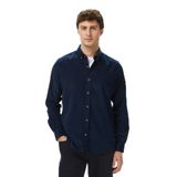 Nautica Erkek Lacivert Classic Fit Gömlek-W57424T.4NV L