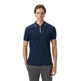 Nautica Erkek Lacivert Classic Fit Polo Yaka T-Shirt-K55345T.4NV XL