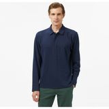Nautica Erkek Lacivert Classic Fit Uzun Kollu Polo Yaka T-Shirt K57018T.4NV - 4NV-Lacivert - XL