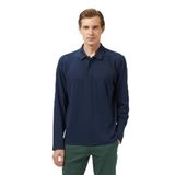 Nautica Erkek Lacivert Classic Fit Uzun Kollu Polo Yaka T-Shirt-K57018T.4NV XXL
