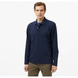 Nautica Erkek Lacivert Classic Fit Uzun Kollu Polo Yaka T-Shirt K57020T.4NV - 4NV-Lacivert - 3XL