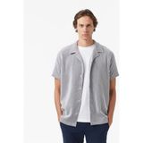 Nautica Erkek Lacivert Kısa Kollu Çizgili Gömlek W55534T.4NV - 4NV-Lacivert - XL