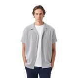 Nautica Erkek Lacivert Kısa Kollu Çizgili Gömlek-W55534T.4NV XL