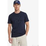 Nautica Erkek Lacivert Regular Fit Baskılı T-Shirt V65353T.4NV - 4NV-Lacivert