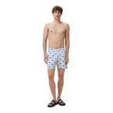 Nautica Erkek Lacivert Regular Fit Çizgili Deniz Şortu-T55114T.4NV S
