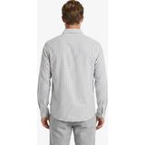 Nautica Erkek Lacivert Regular Fit Çizgili Gömlek - 2XL - 4NV-Lacivert