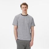 Nautica Erkek Lacivert Regular Fit Çizgili T-Shirt V65300T.4NV - 4NV-Lacivert - M