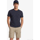 Nautica Erkek Lacivert Regular Fit Çizgili T-Shirt V65376T.4NV - 4NV-Lacivert