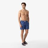 Nautica Erkek Lacivert Regular Fit Desenli Deniz Şortu-T65528T.4TG M