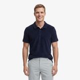 Nautica Erkek Lacivert Regular Fit Havlu Polo Yaka T-Shirt-K65351T.4NV XL
