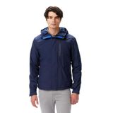 Nautica Erkek Lacivert Regular Fit Kapüşonlu Su Geçirmez Yağmurluk-J57040T.4NV XXXL