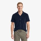 Nautica Erkek Lacivert Regular Fit Kısa Kollu Gömlek-W65500T.4NV M