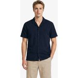 Nautica Erkek Lacivert Regular Fit Kısa Kollu Gömlek W65539T.4NV - 4NV-Lacivert - XL