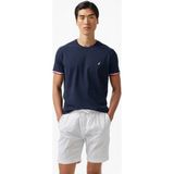 Nautica Erkek Lacivert Regular Fit T-Shirt V55225T.4NV - 4NV-Lacivert - 3XL