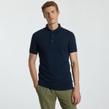 Nautica Erkek Lacivert Slim Fit Kısa Kollu Polo Yaka T-Shirt K35052T.4NV - 4NV-Lacivert
