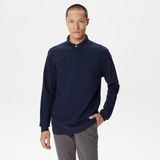 Nautica Erkek Lacivert Slim Fit Uzun Kollu Polo Yaka T-Shirt K37015T.4NV - 4NV-Lacivert
