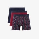 Nautica Erkek Lacivert Standart Fit 3'lü Boxer-X55005T.4NV S