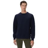 Nautica Erkek Lacivert Standart Fit Jakarlı Sweatshirt-K37225T.4NV XS