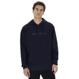 Nautica Erkek Lacivert Standart Fit Kapüşonlu Sweatshirt-K37226T.4NV S
