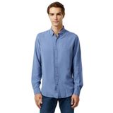 Nautica Erkek Mavi Classic Fit Gömlek-W37232T.4MY XL