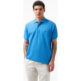 Nautica Erkek Mavi Classic Fit Kısa Kollu Polo Yaka T-Shirt K35000T.4CM - 4Cm-Mavi - 2XL
