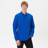 Nautica Erkek Mavi Classic Fit Uzun Kollu Polo Yaka T-Shirt-K37351T.40P XS