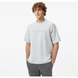 Nautica Erkek Mavi Regular Fit Baskılı T-Shirt - 4BP-Mavi