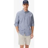 Nautica Erkek Mavi Regular Fit Çizgili Gömlek - 4Vt - Mavi