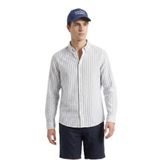Nautica Erkek Mavi Regular Fit Çizgili Gömlek-W65433T.4FR M