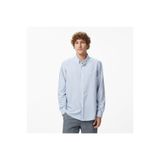 Nautica Erkek Mavi Regular Fit Çizgili Gömlek