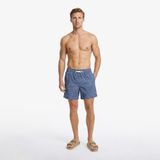 Nautica Erkek Mavi Regular Fit Desenli Deniz Şortu-T65538T.4BZ M