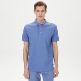 Nautica Erkek Mavi Slim Fit Kısa Kollu Polo Yaka T-Shirt K35052T.4MY - 4MY-Mavi