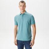Nautica Erkek Mavi Slim Fit Kısa Kollu Polo Yaka T-Shirt K35062T.3LF - 3LF-Mavi - XS