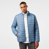 Nautica Erkek Mavi Su Kaydırma Özellikli Kaz Tüyü Mont - 2XL - 4GP-Mavi