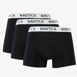 Nautica Erkek Siyah 3lü Standart Fit Boxer-XE27100T.0TB S