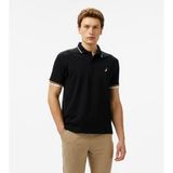 Nautica Erkek Siyah Classic Fit Polo Yaka T-Shirt K55335T.0TB - 0TB-Siyah - XL
