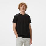 Nautica Erkek Siyah Classic Fit T-Shirt V55270T.0TB - 0TB-Siyah - 2XL