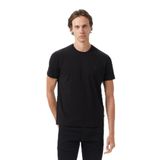 Nautica Erkek Siyah Classic Fit T-Shirt-V55340T.0TB XXXL