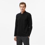 Nautica Erkek Siyah Classic Fit Uzun Kollu Polo Yaka T-Shirt - 0TB-Siyah