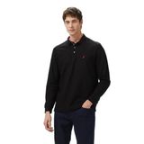 Nautica Erkek Siyah Classic Fit Uzun Kollu Polo Yaka T-Shirt-K37351T.0TB XS