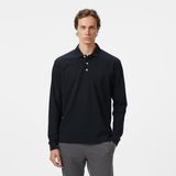 Nautica Erkek Siyah Classic Fit Uzun Kollu Polo Yaka T-Shirt K57042T.0TB - 0TB-Siyah - XL