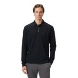 Nautica Erkek Siyah Classic Fit Uzun Kollu Polo Yaka T-Shirt-K57042T.0TB L